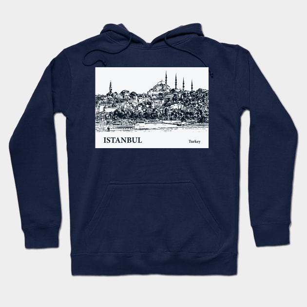 Istanbul - Turkey Hoodie by Lakeric